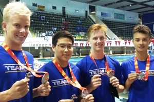 More medals for Team BC in the pool at the 2017 Canada Summer Games 